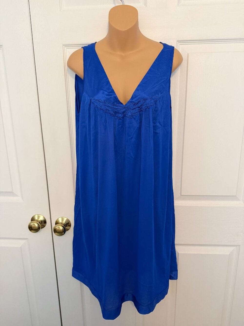 Vintage Vassarette Women's Sleeveless Nightgown XL